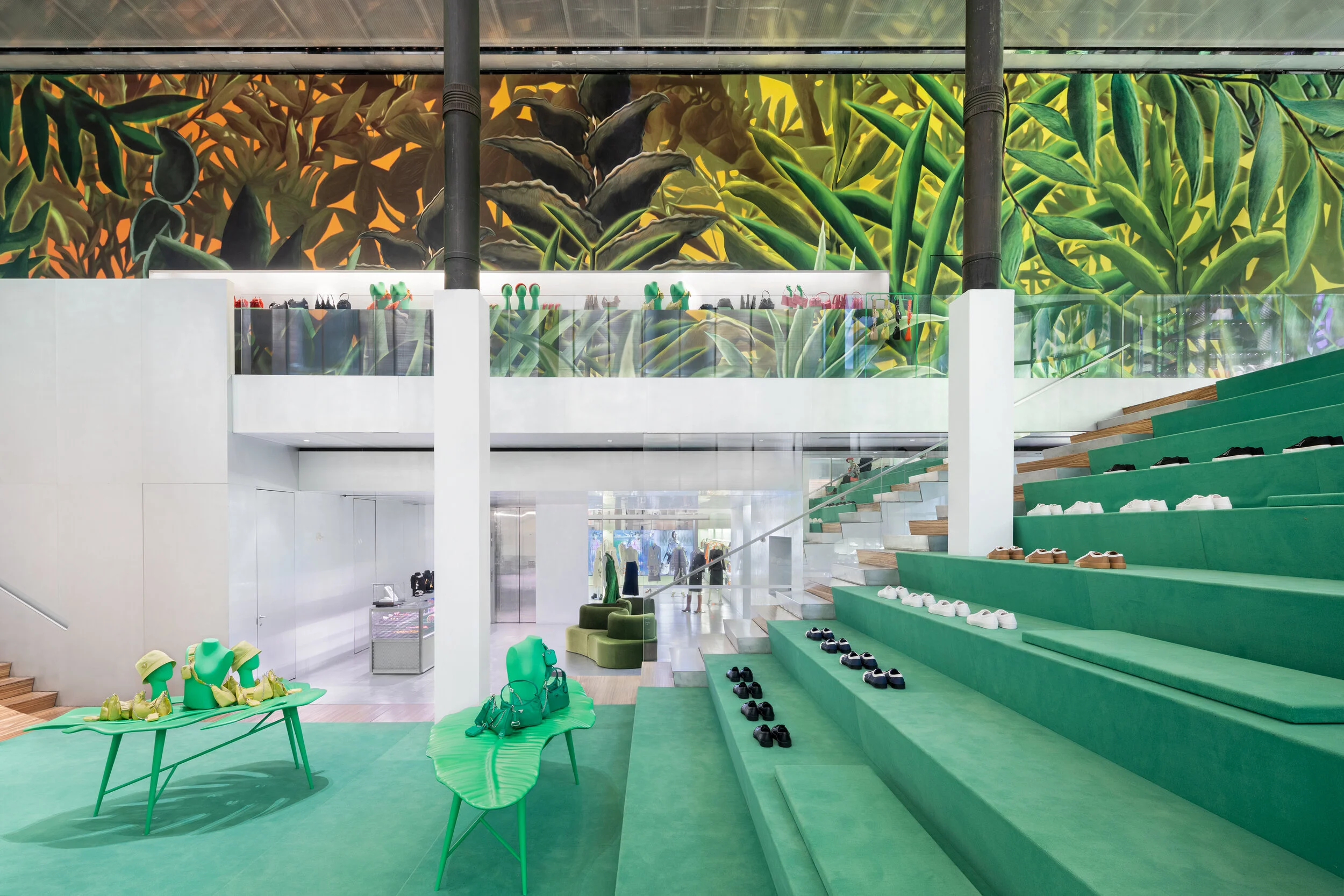 2020 - hyperleaves - printed wallpaper