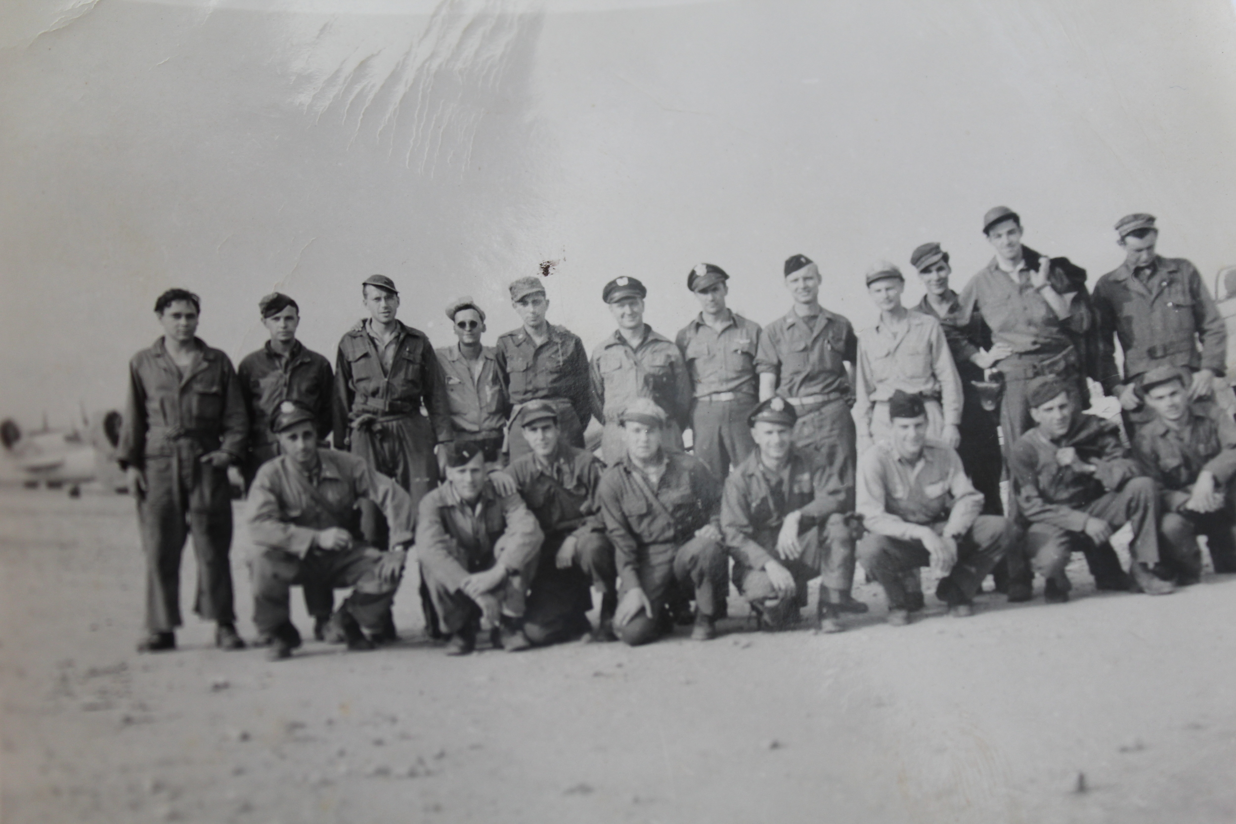 A special mission Edward (far left standing) had to go on Easter Sunday