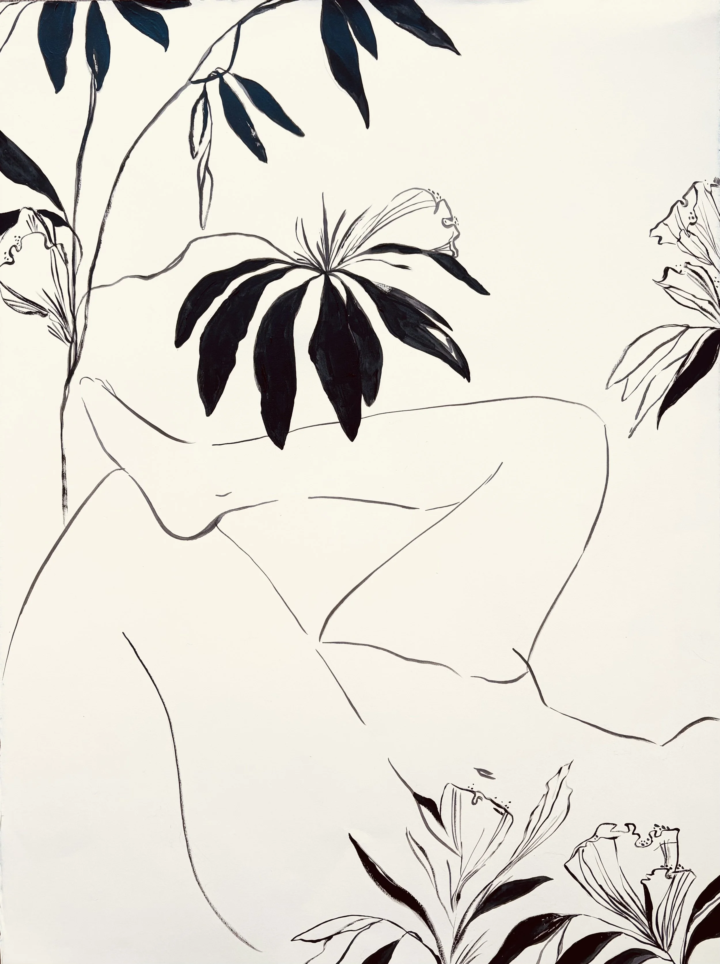 Lounge 22x30 Acrylic on Warm Natural Paper $385 (Option to Frame $375).jpeg