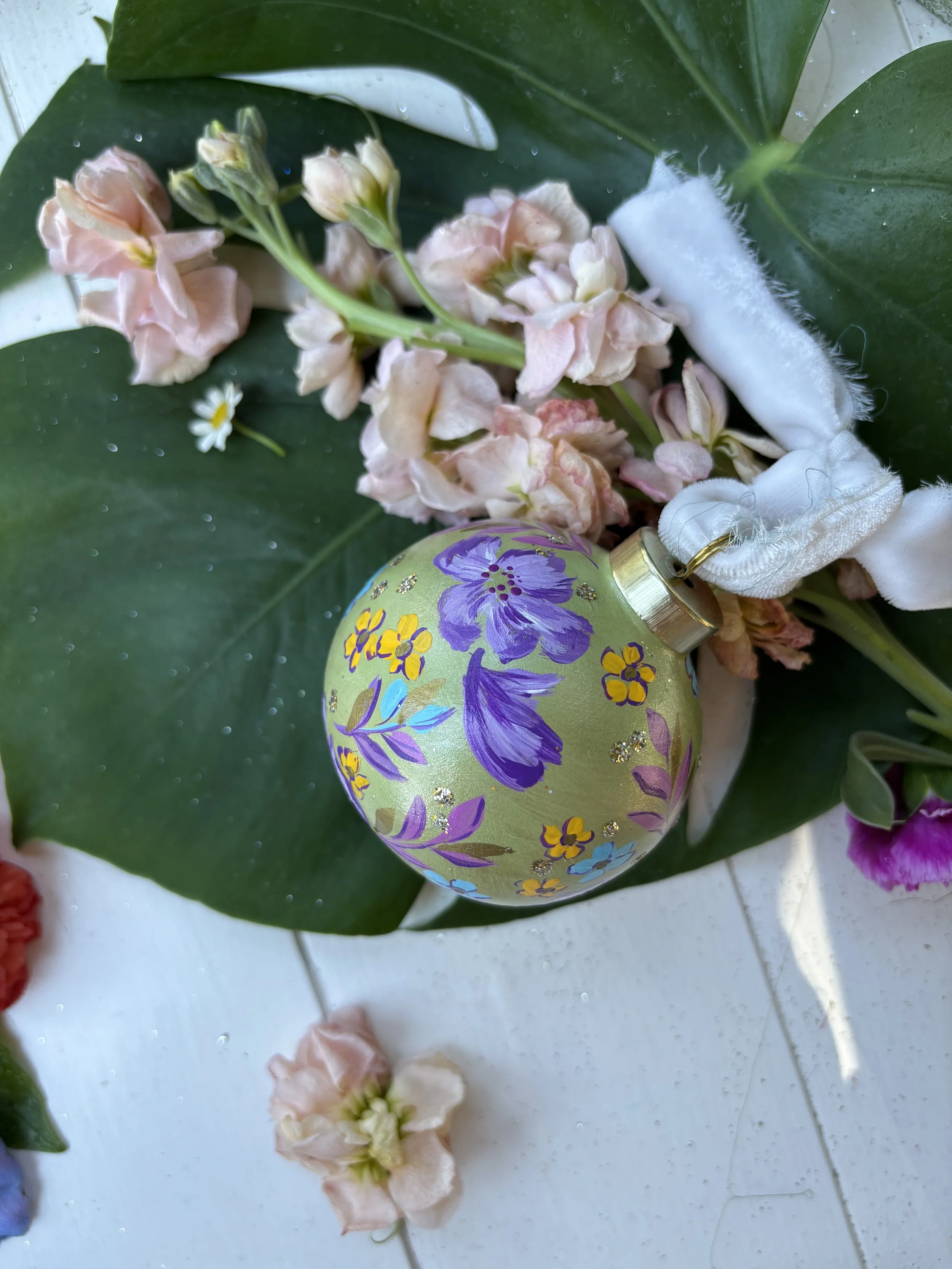 Green & Purple Spring