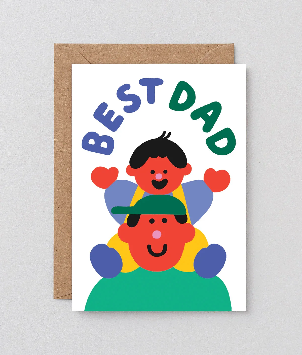 Wrap - Carte de souhait - Best Dad