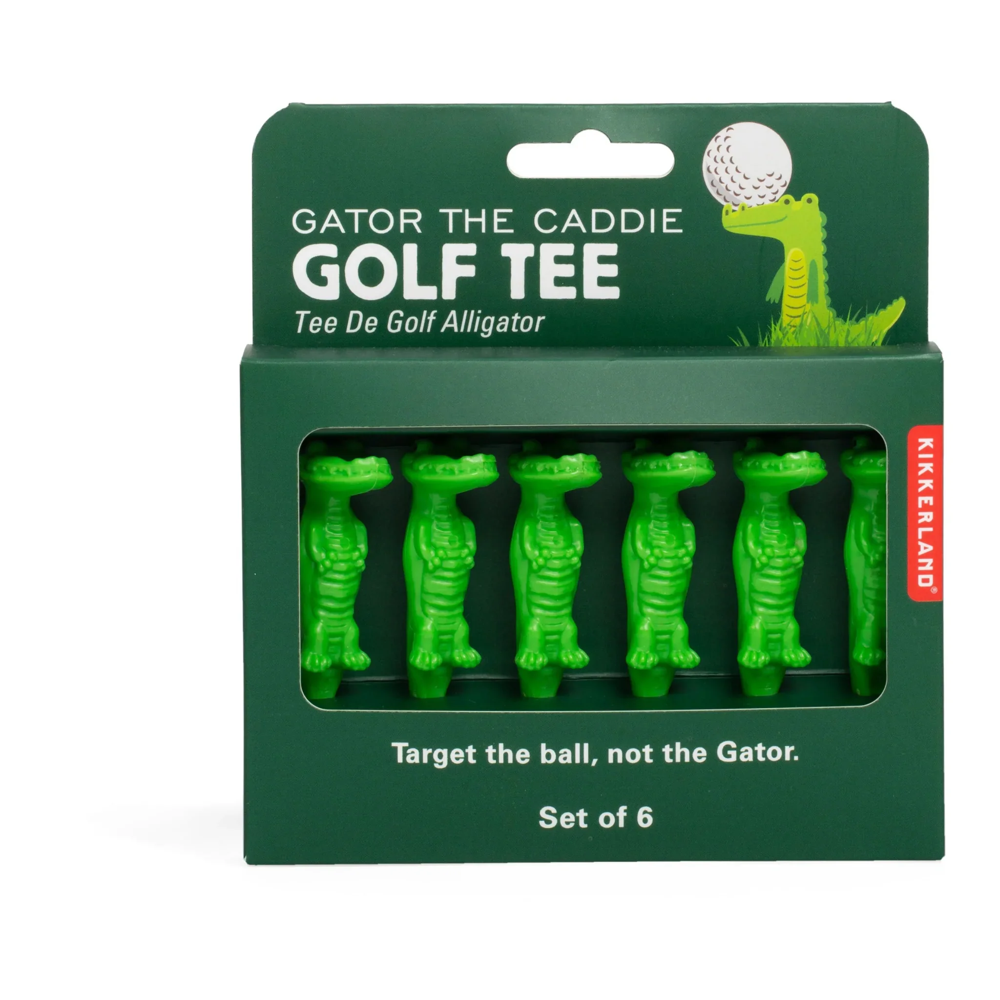 Kikkerland - Tee de Golf - Gator the Caddie