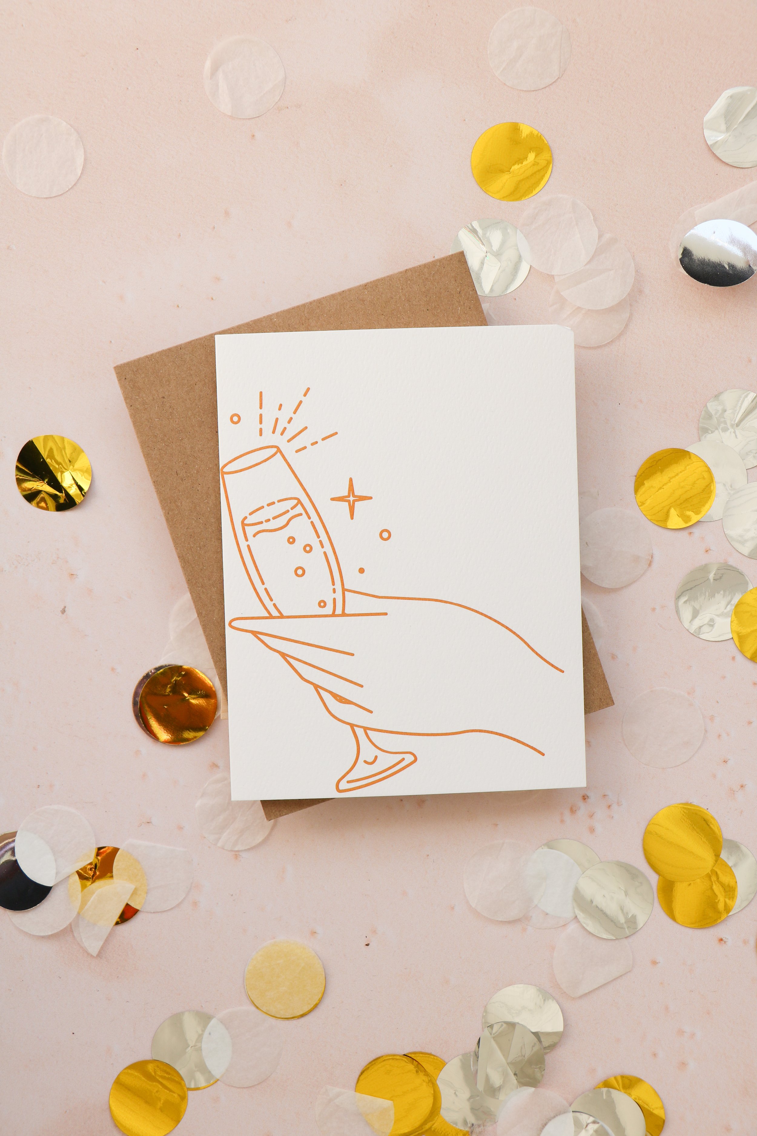 Boucle & Papier - Carte de voeux - Chin Chin