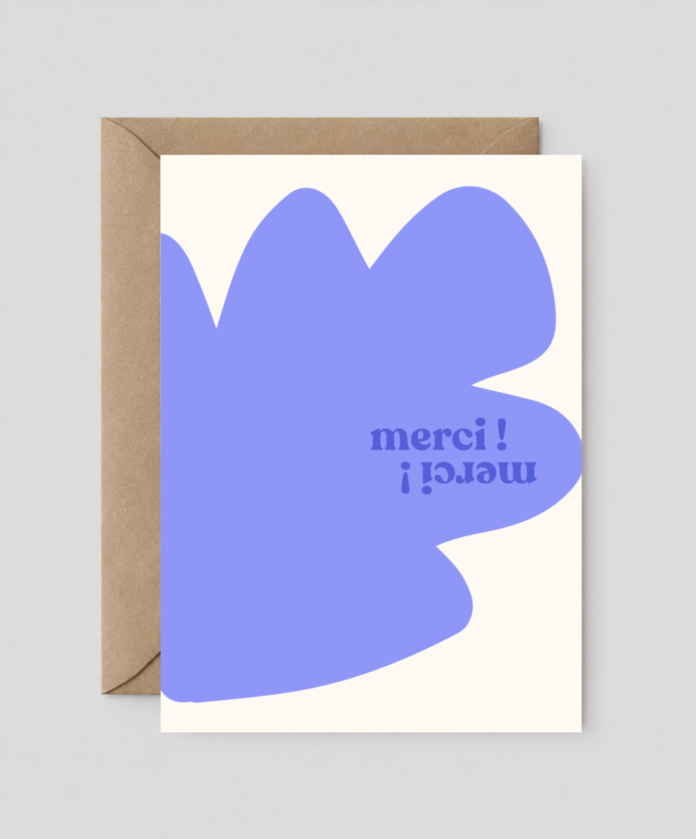 Boucle & Papier - Carte de voeux - Merci !