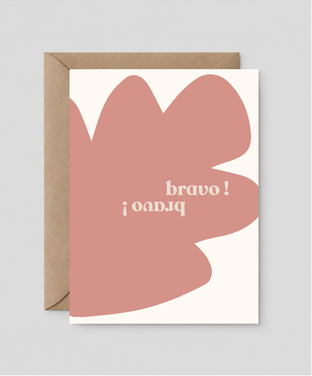 Boucle & Papier - Carte de voeux - Bravo !
