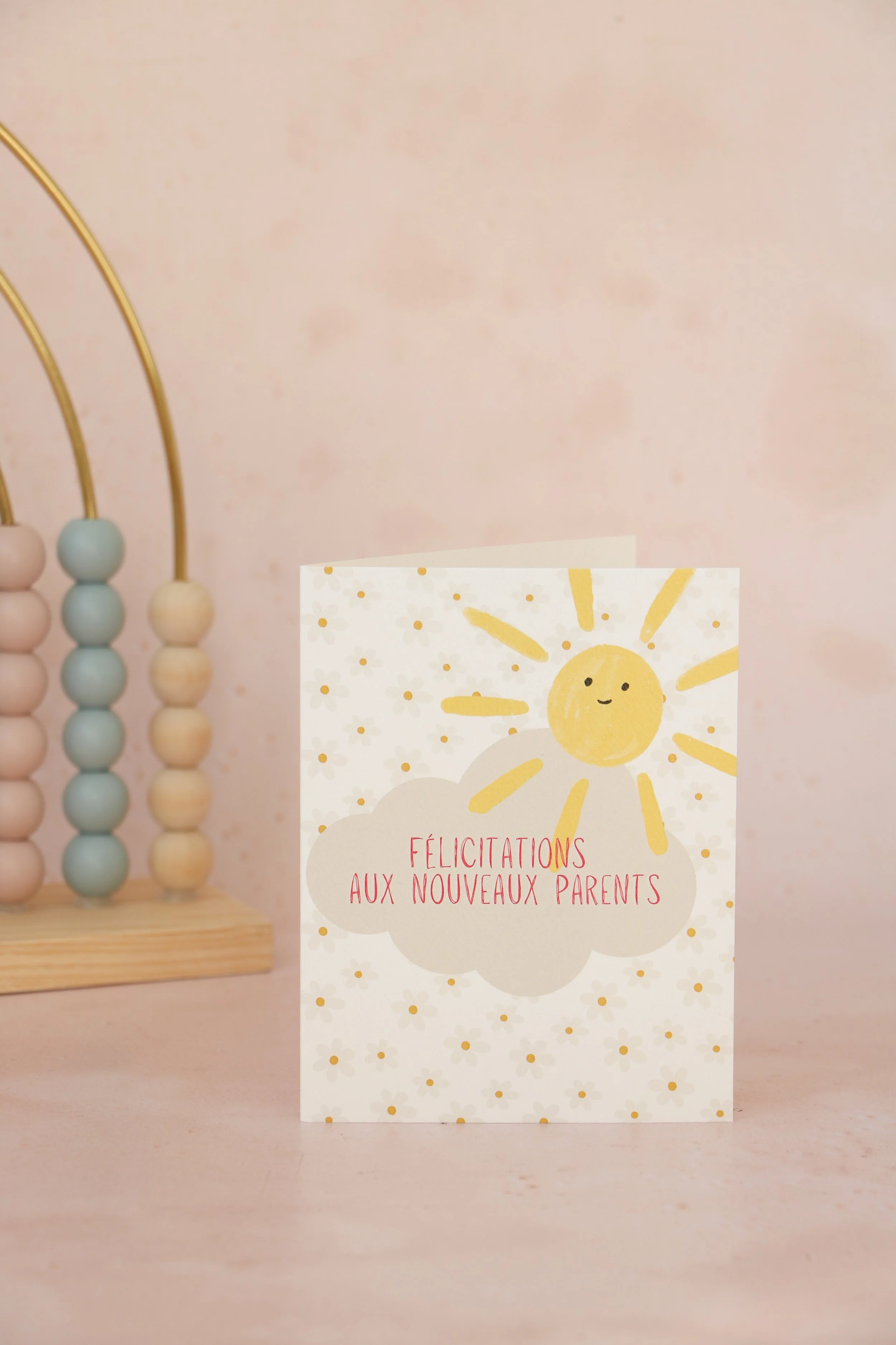 Boucle & Papier - Carte de voeux - Nouveaux parents