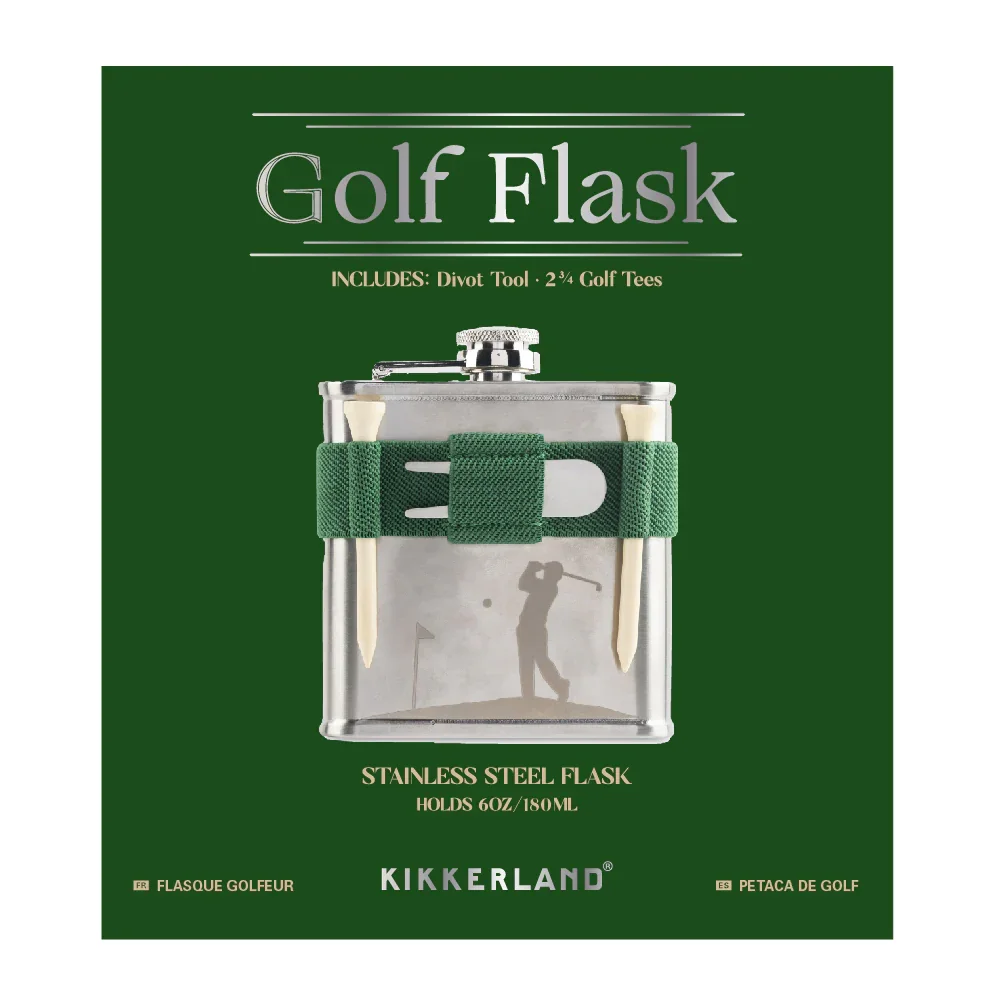 Kikkerland - Flask de Golf