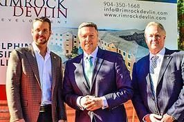 Rimrock Devlin breaks ground in Jacksonville on the JU Dolphin Dorms.