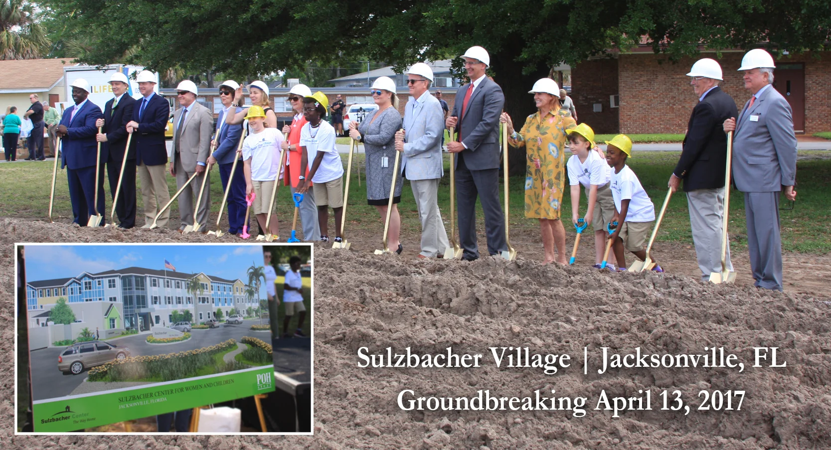 Groundbreaking Ceremony for Sulzbacher Village