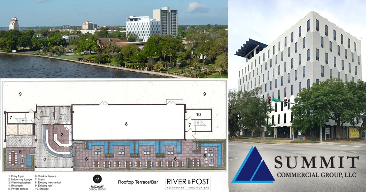 Summit Commercial Group Converting Office Space to Restaurant and Roof-Top Bar