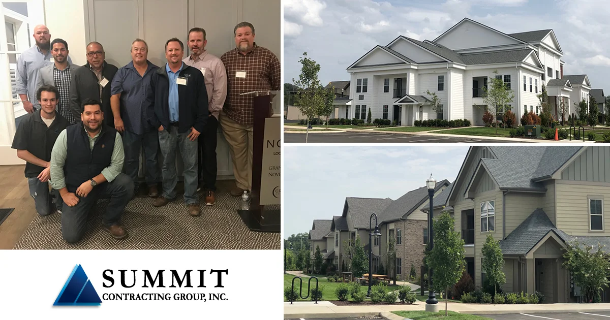 Construction Complete at Novel Lockwood Glen