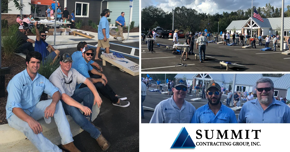 Summit Sponsors 2nd Annual UNF Construction Management Corn Hole Tournament