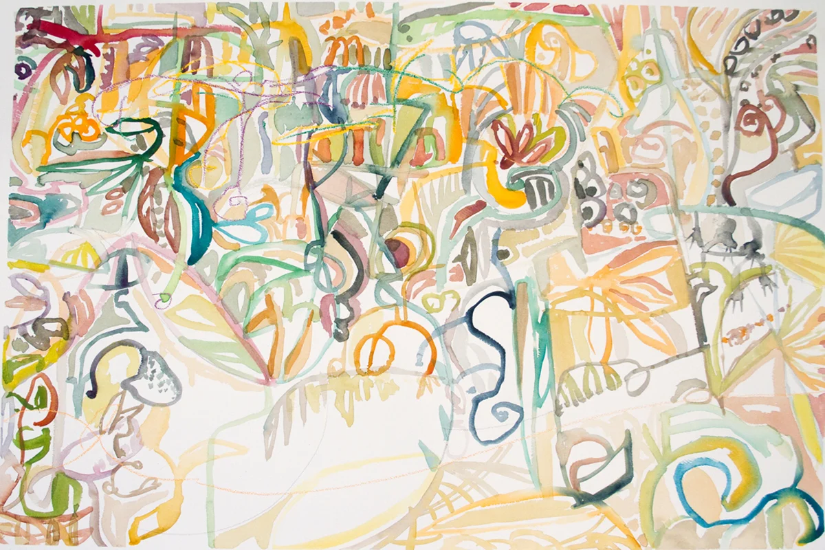 SAFARI Mixed Media on Paper 22 x 30 inches (56 x 75 cm)