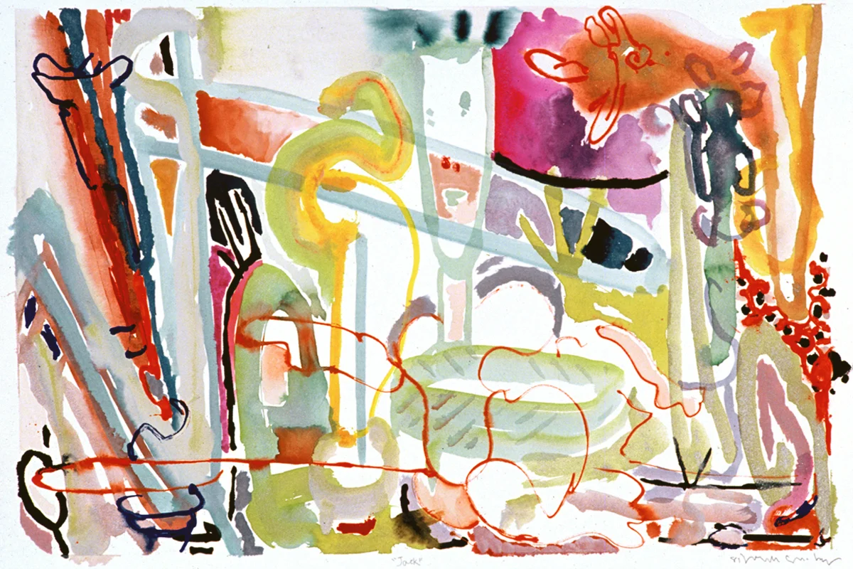 JACK Mixed Media on Paper 22 x 30 inches (58 x 76 cm) 