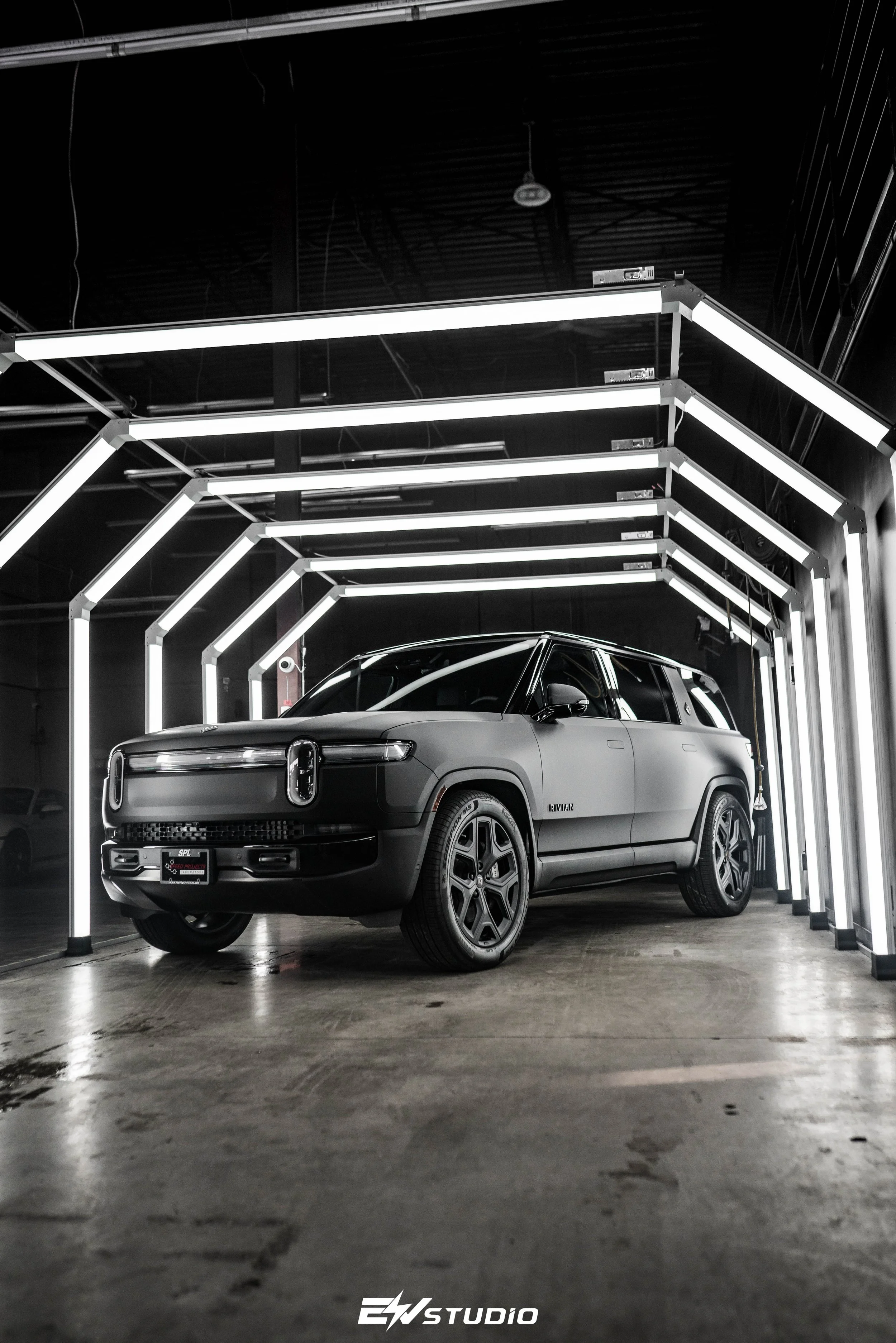 Rivian R1S Coloured PPF Installation in Vancouver | Colour Paint Protection