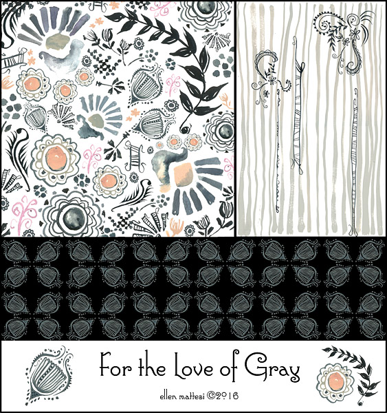 For the Love of Gray Patterns
