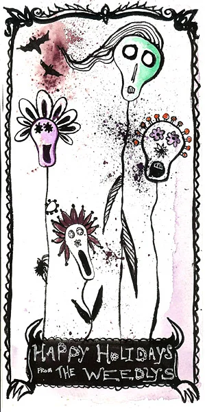 "The Weedlys" Greeting Card