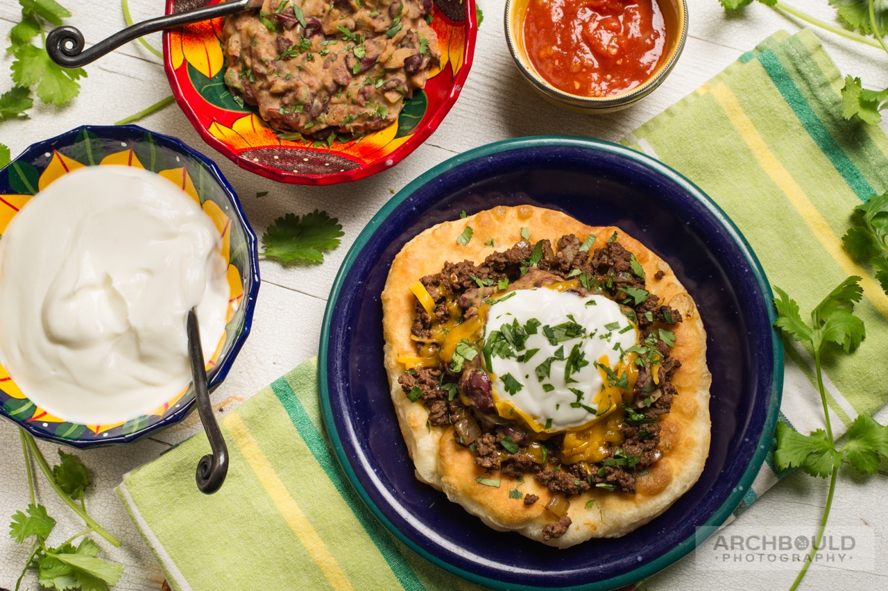 caribou bannock tacos
