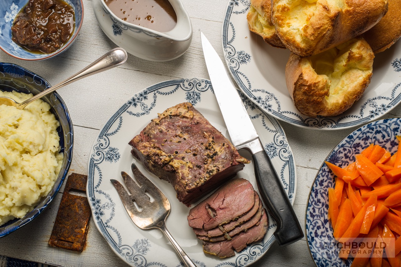 Sunday night roast caribou