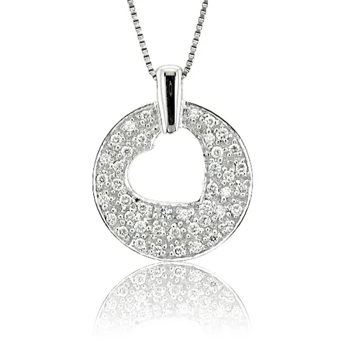 Medallion Heart Pendant