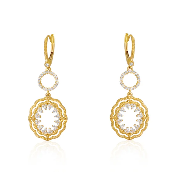 Vintage Diamond Earrings