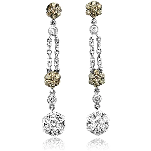 Flexible Flower Earrings