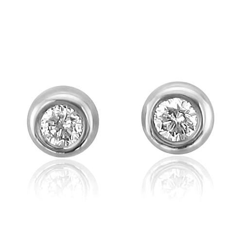Bezel Set Studs