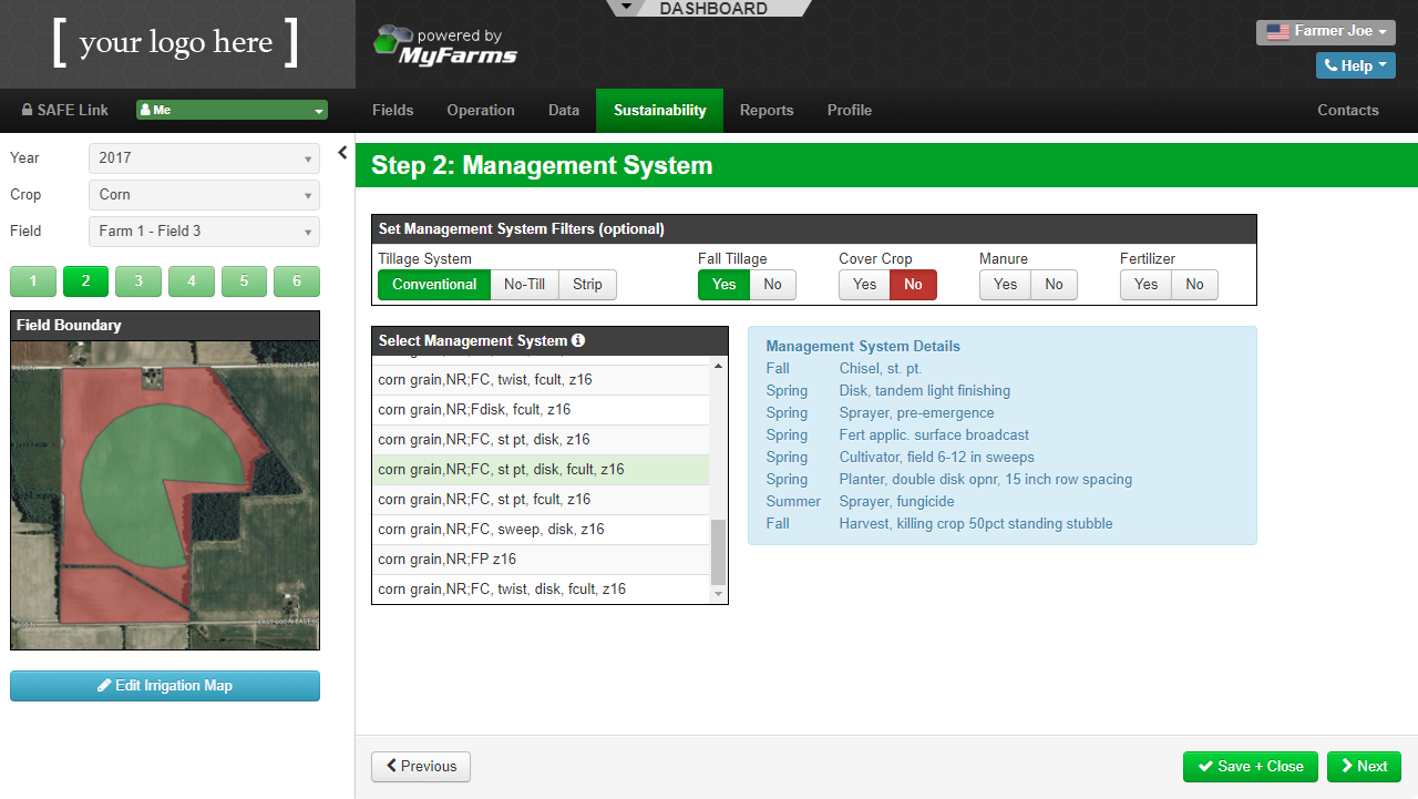 MyFarms Farm Management Software — Ag Retailers