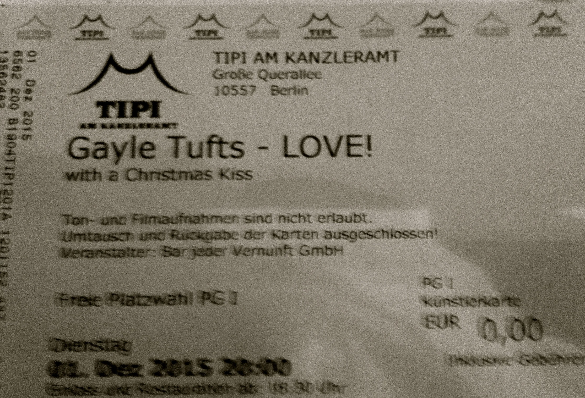 I have known Gayle for 35 years have and performed in several plays with her. It is just wonderful to witness her success firsthand. She is a true star in Berlin. People stop her in restaurants and on street corners to praise and applaud her. And her power on stage is breathtaking. She is generous, brave and beautiful. A real Diva. Full of energy and youth but stage presence: Old school.