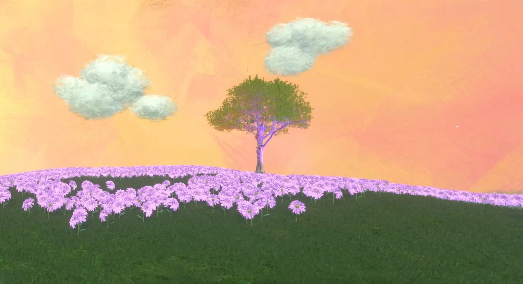 Lilac appeared when Doddz’s mind drifted into calm reflection and daydreams.