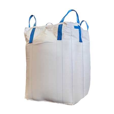 white tote bag for bulk shipping and recieving