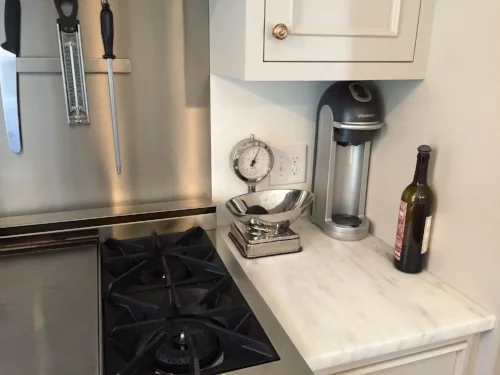 Do it yourself peel and stick backsplash