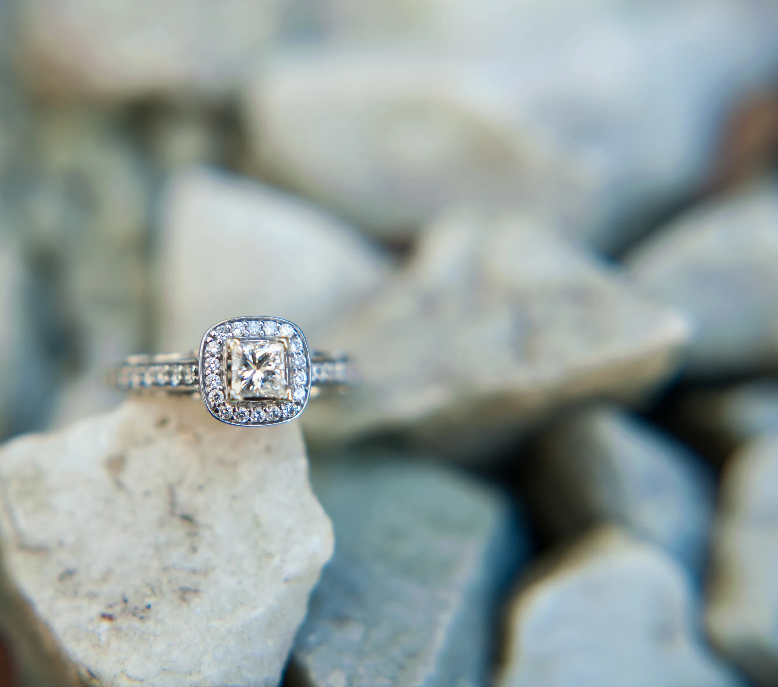 Diamond Ring - Wendy Zook Photography -- Rochester Wedding Photographer