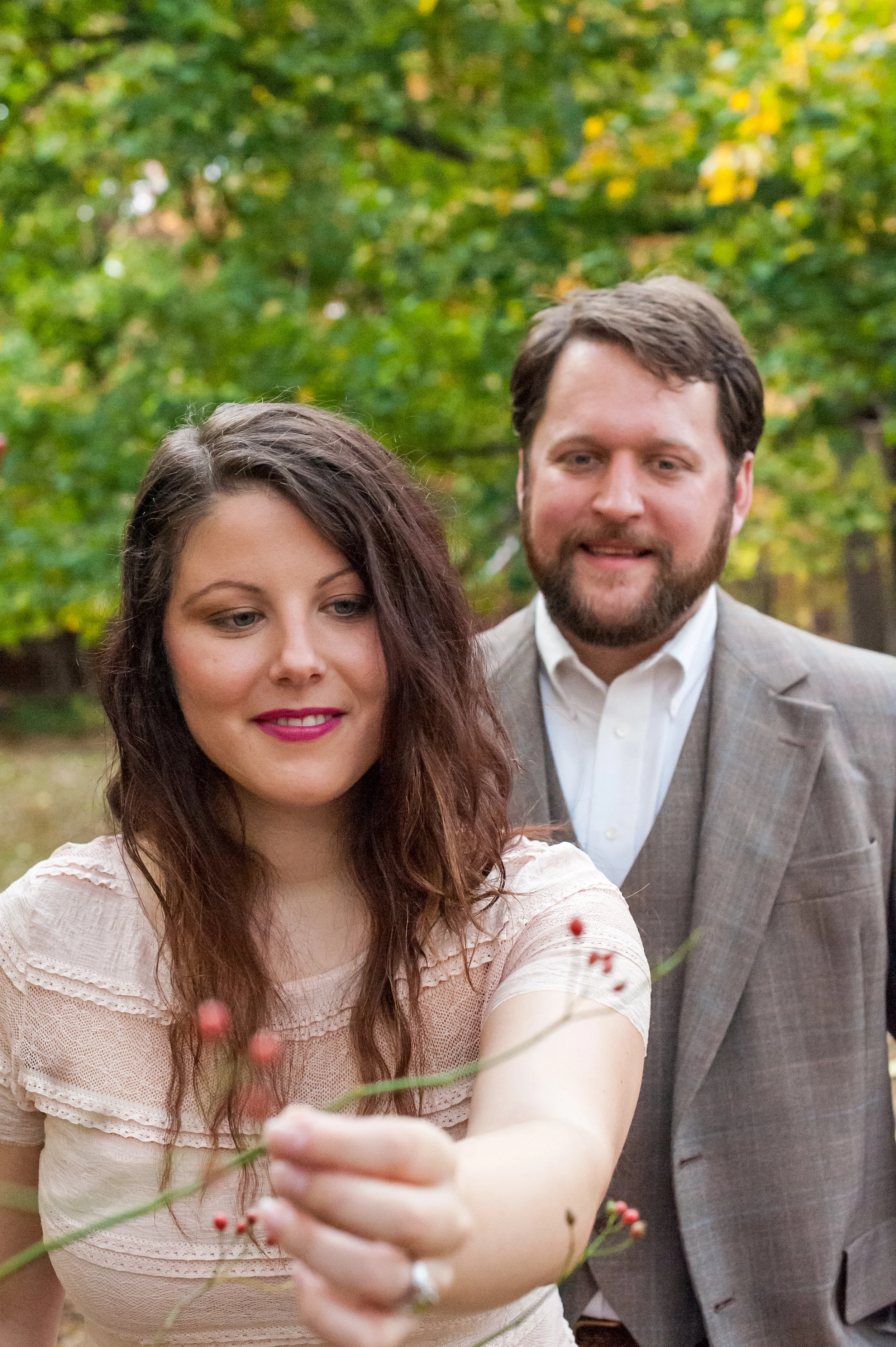 Wendy Zook Photography Backyard Engagement Session