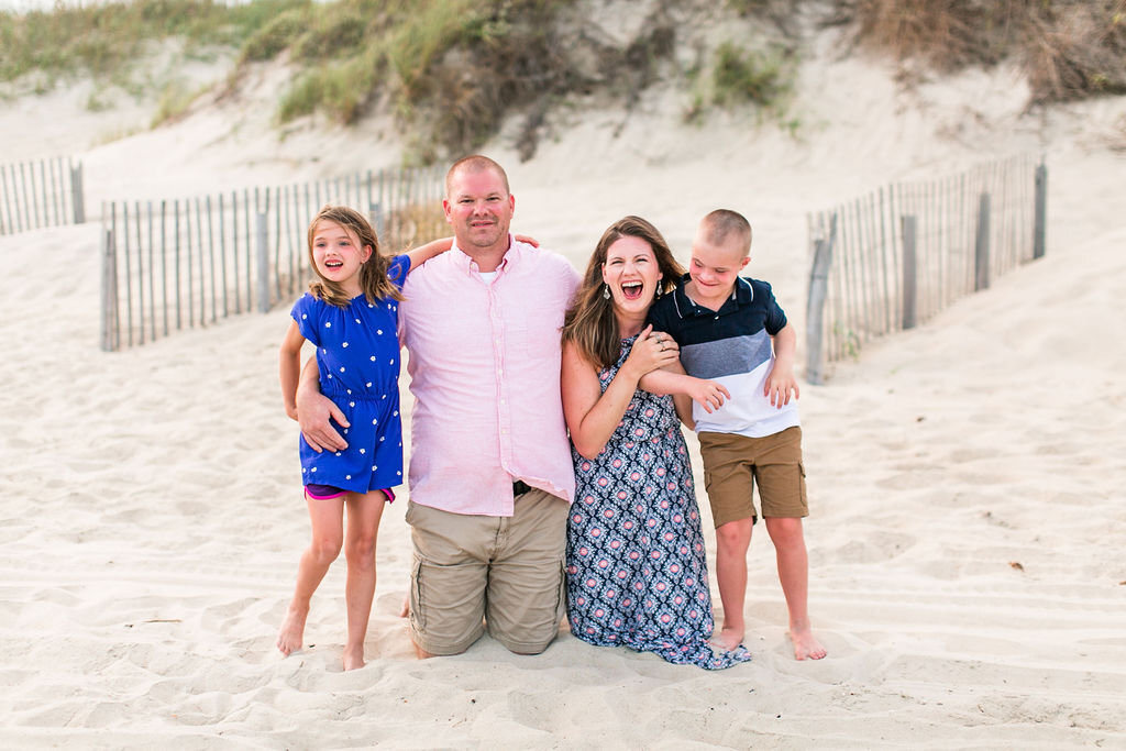 Outer Banks family photos with Amanda Hedgepeth Photography | Outer Banks, Outer Banks family photos, family photos, family portraits, beach family photos, family photos on the beach, OBX