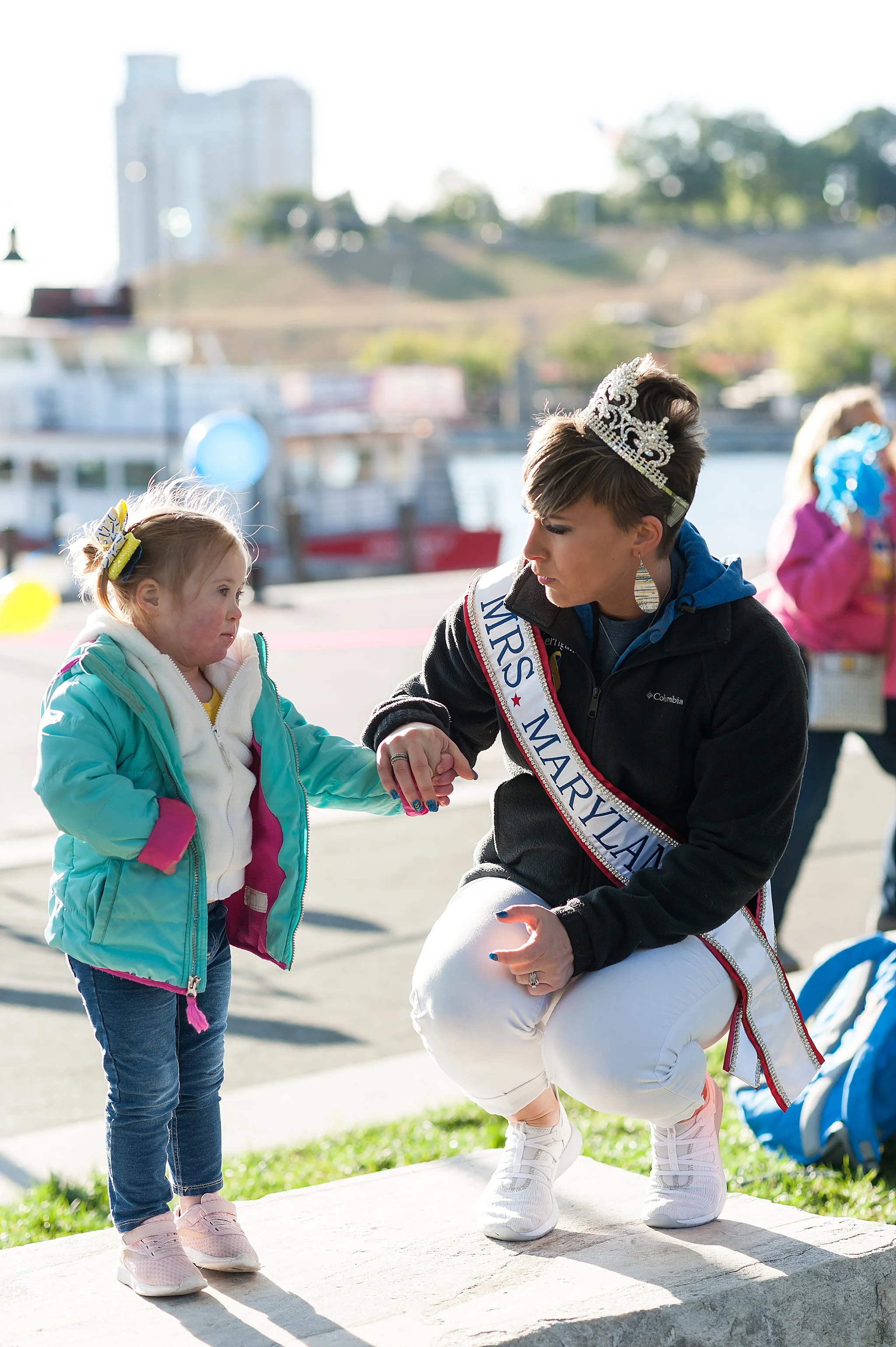 Wendy Zook Photography | Mrs Maryland at Baltimore Buddy Walk, Baltimore MD photographer, Down Syndrome Awareness, NDSS, Buddy Walk, Down Syndrome