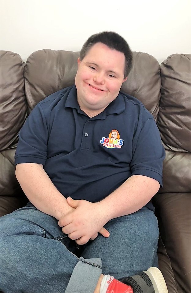 Focus On: John Cronin and Mark Cronin of John's Crazy Socks, Long Island sock company founded by young man with Down syndrome and father, spotlight on NY entrepreneur, special needs family, special needs business, father-son business