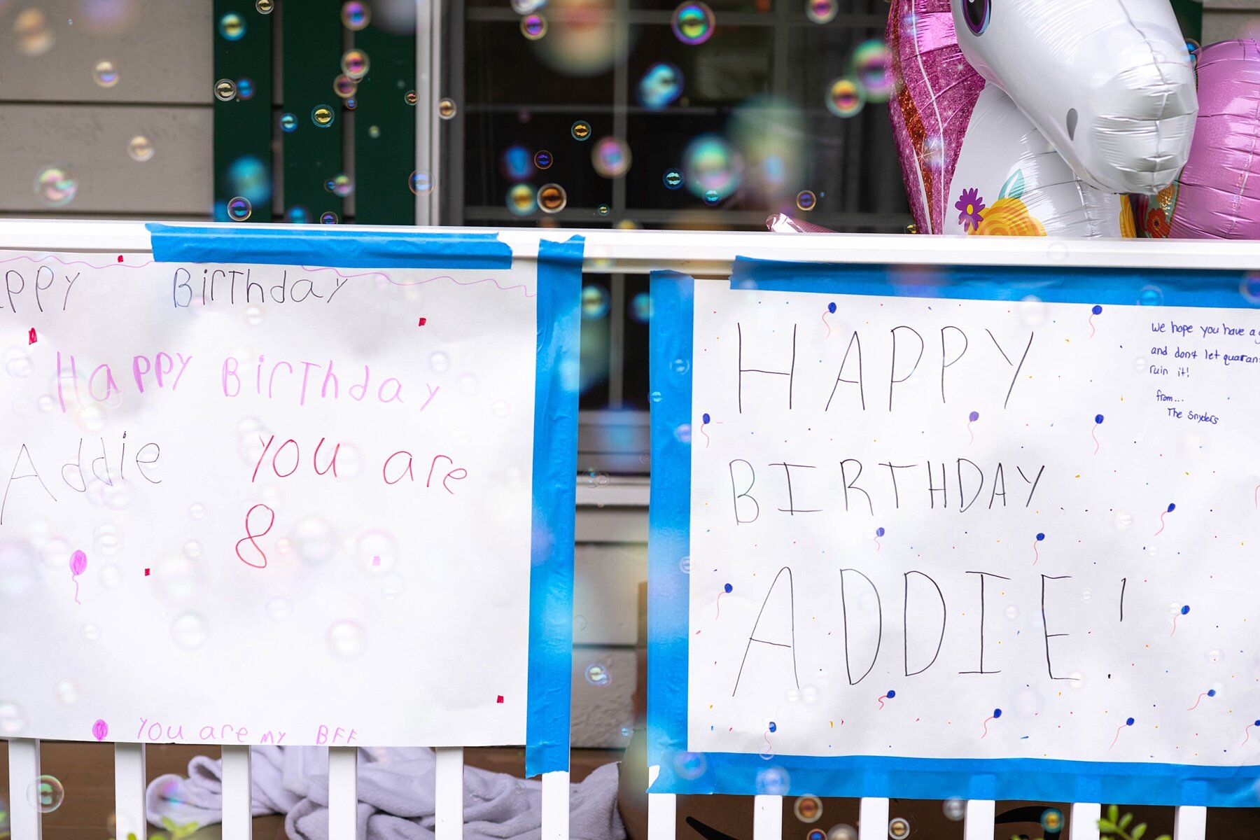 Wendy Zook shares about planning a birthday for her daughter during the COVID-19 pandemic | 8th birthday celebrations, Maryland family, celebrating a birthday in quarantine