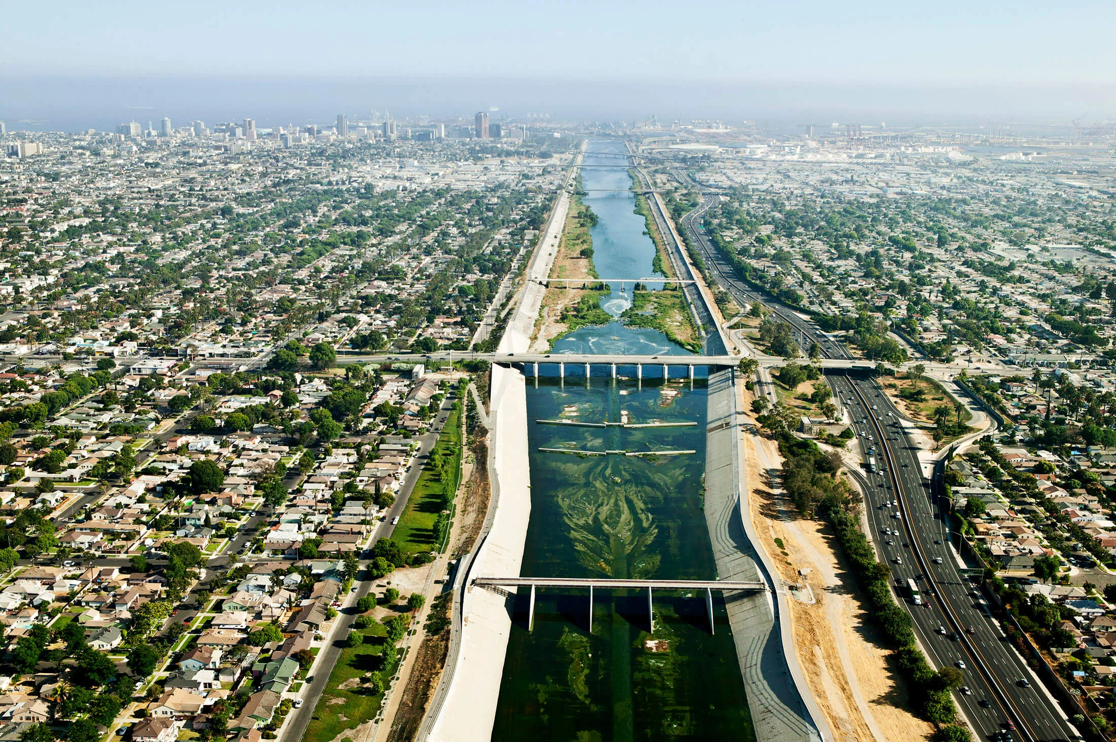 The Long Beach L.A. River Estuary