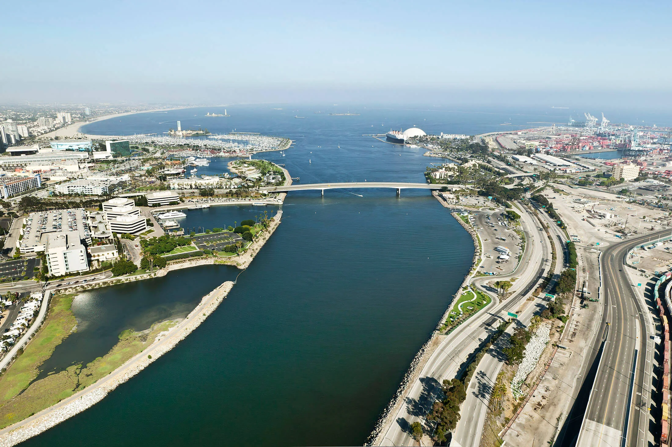 The Mouth of the River at Queensway Bay