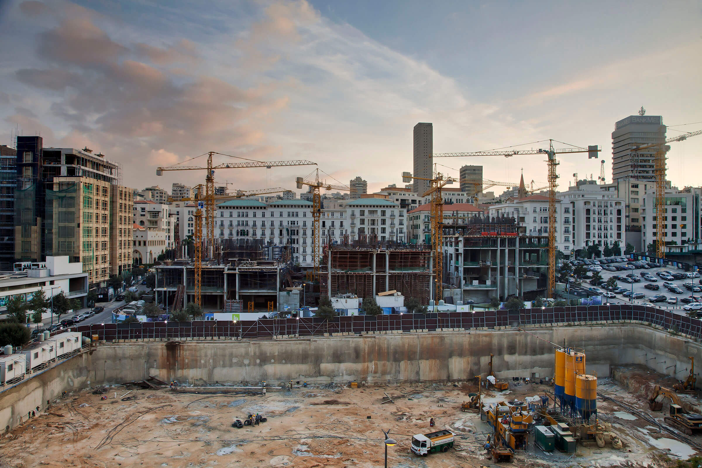 Construction Site, Beirut City Center