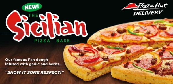 Pizza Hut's Sicilian Pizza