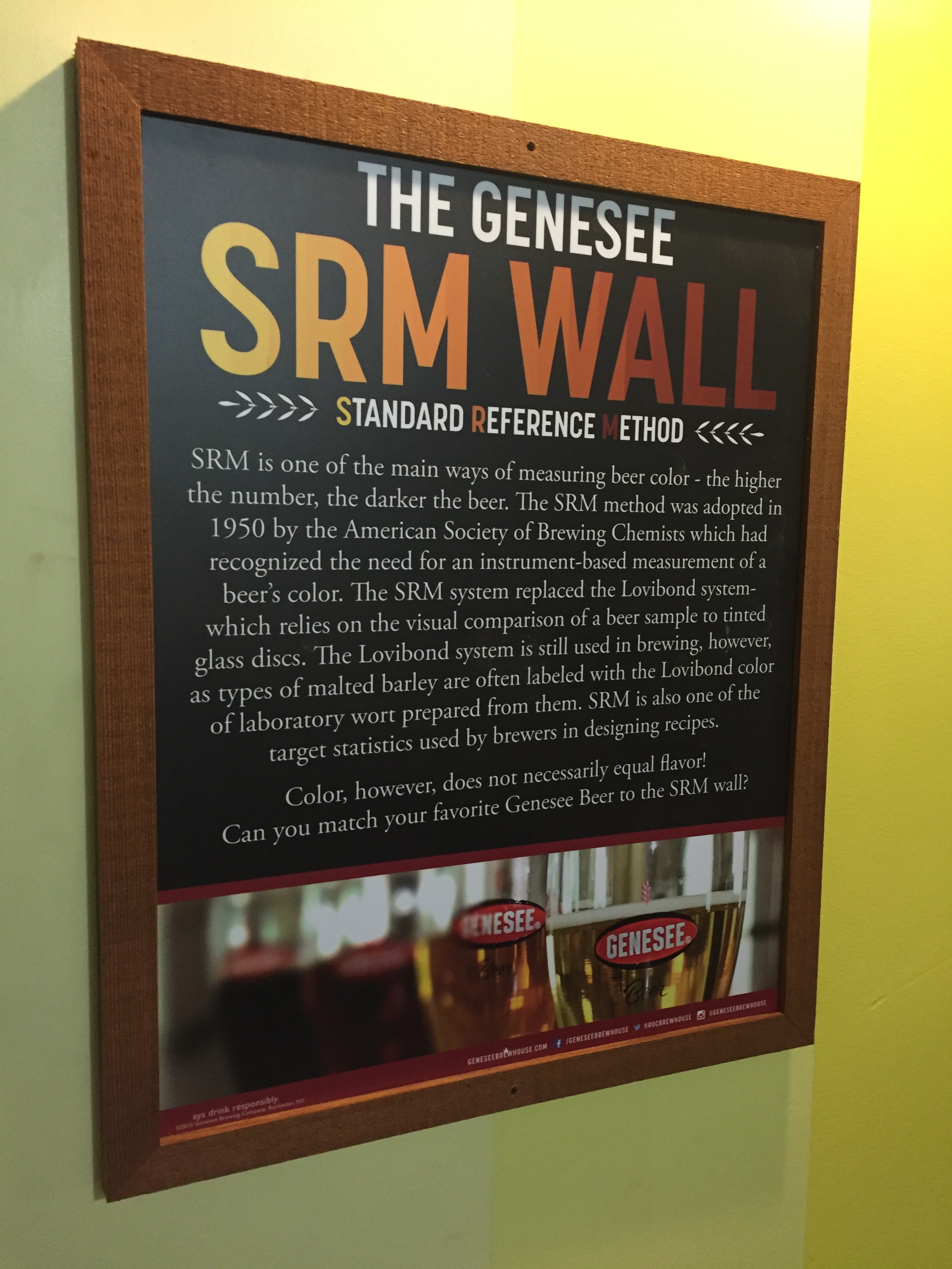 SRM Wall Sign