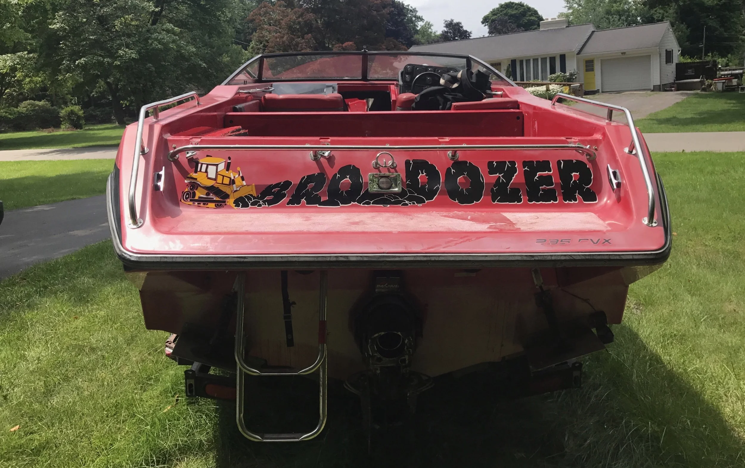 Custom Vinyl Boat Decal