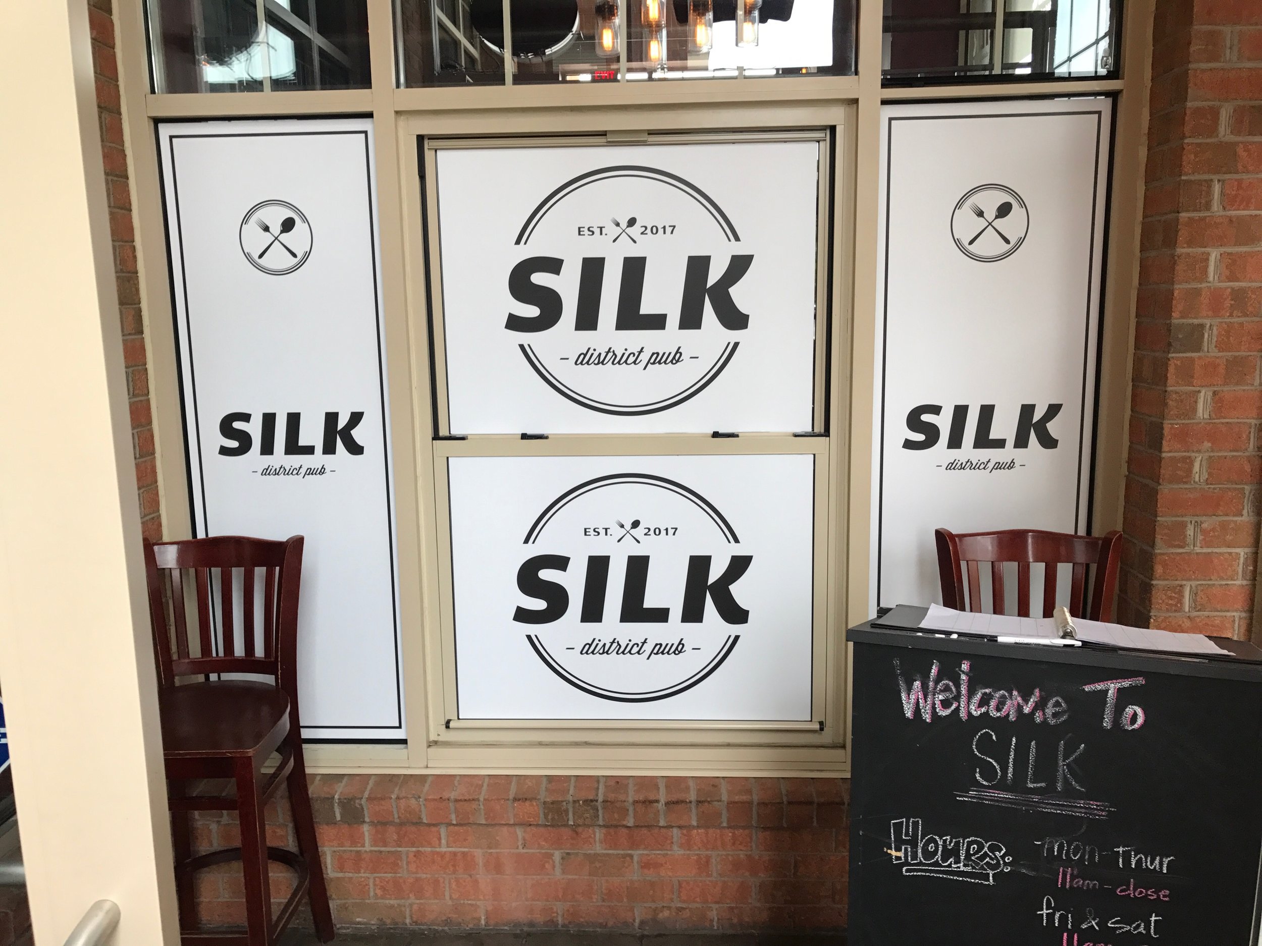 Silk Window Decals