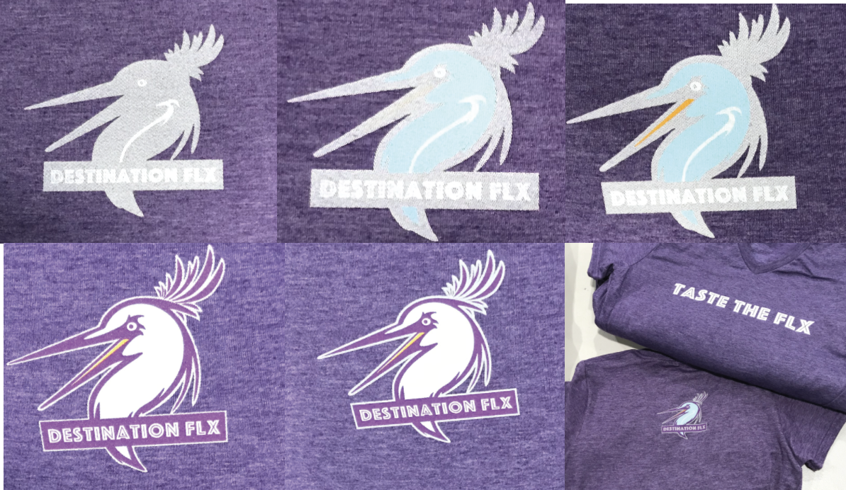 Check out these employee shirts for Destination FLX