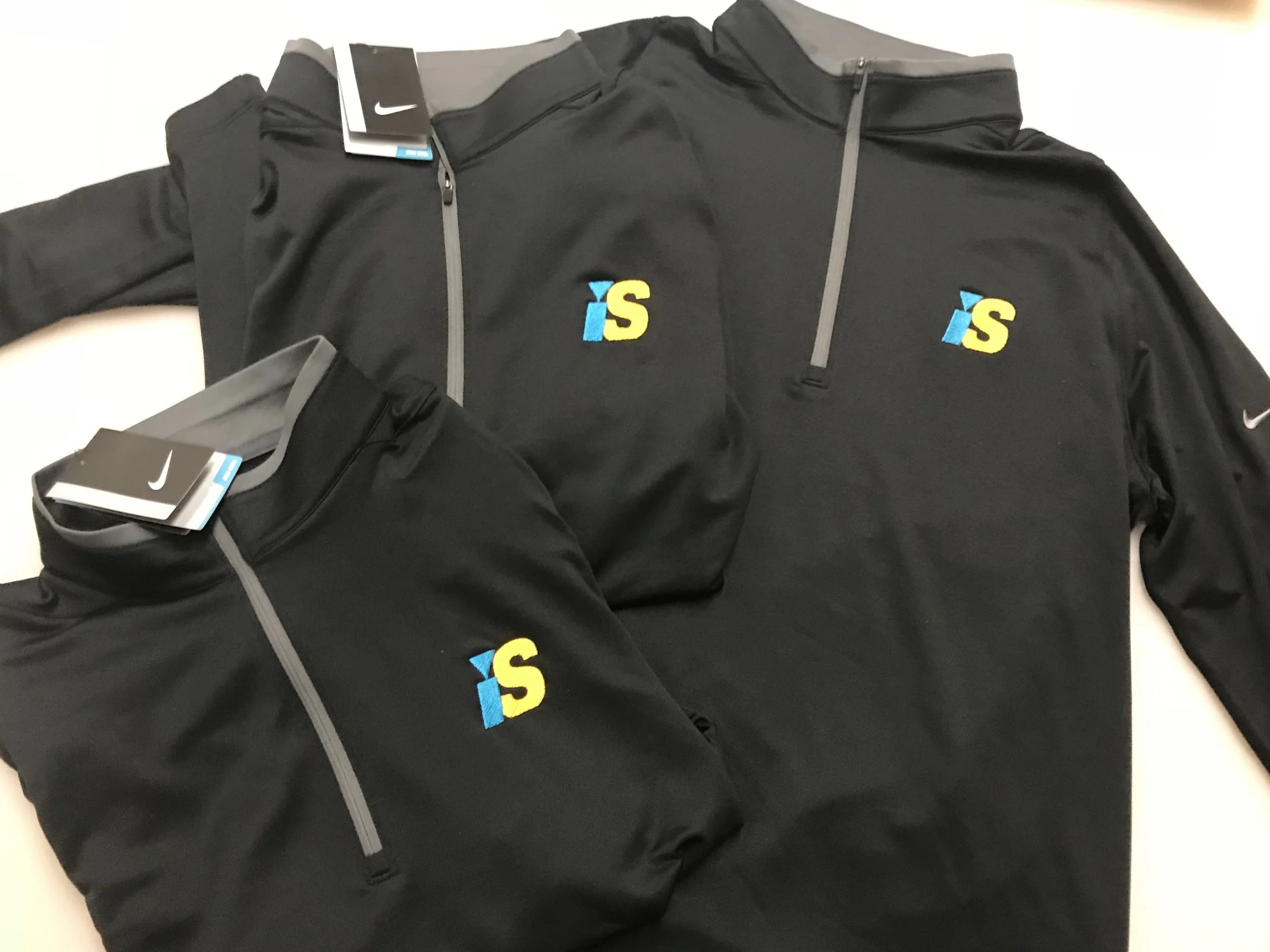 Embroidered Quarter Zips