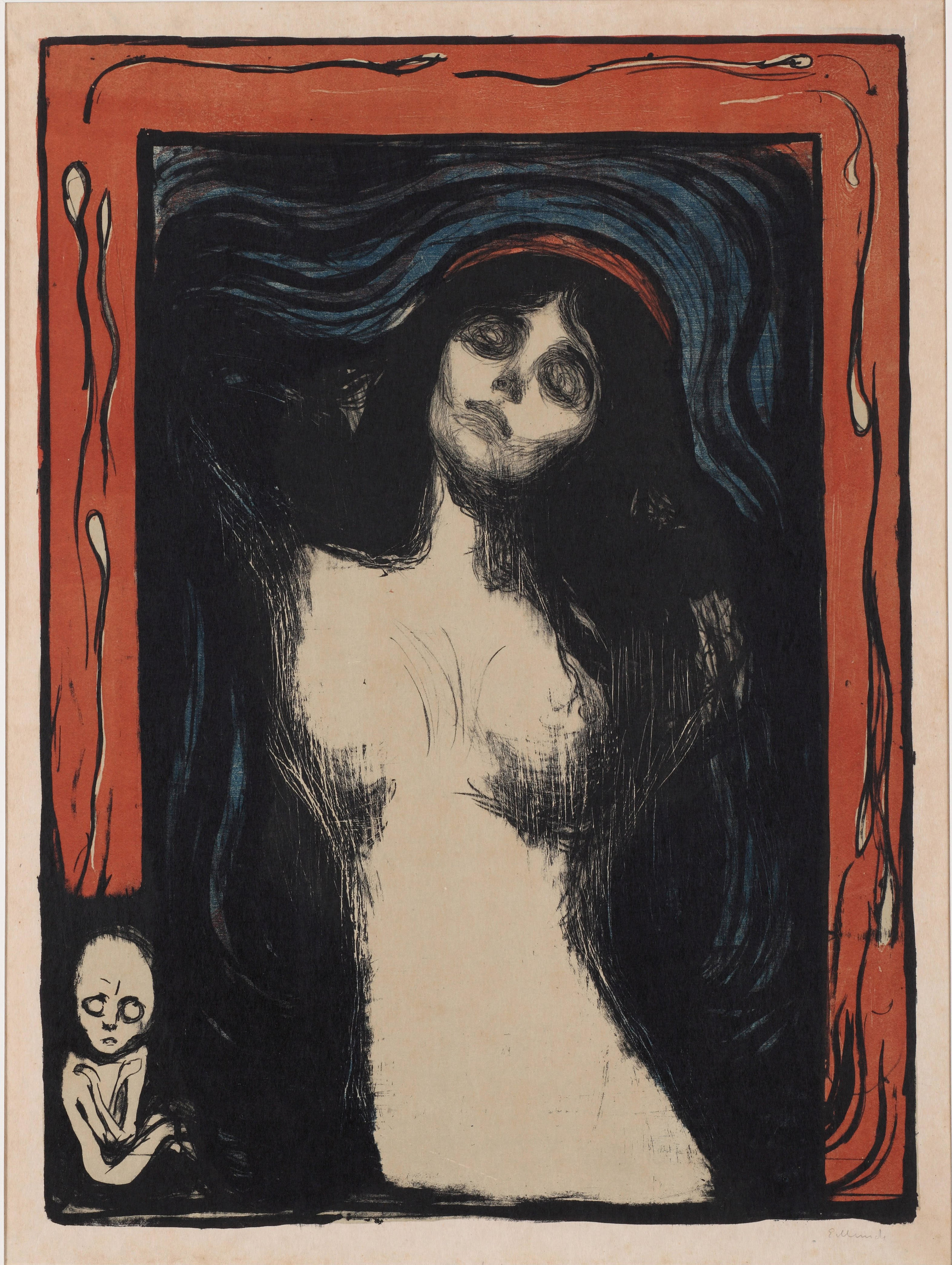 Edvard Munch - Madonna (1895-1902)