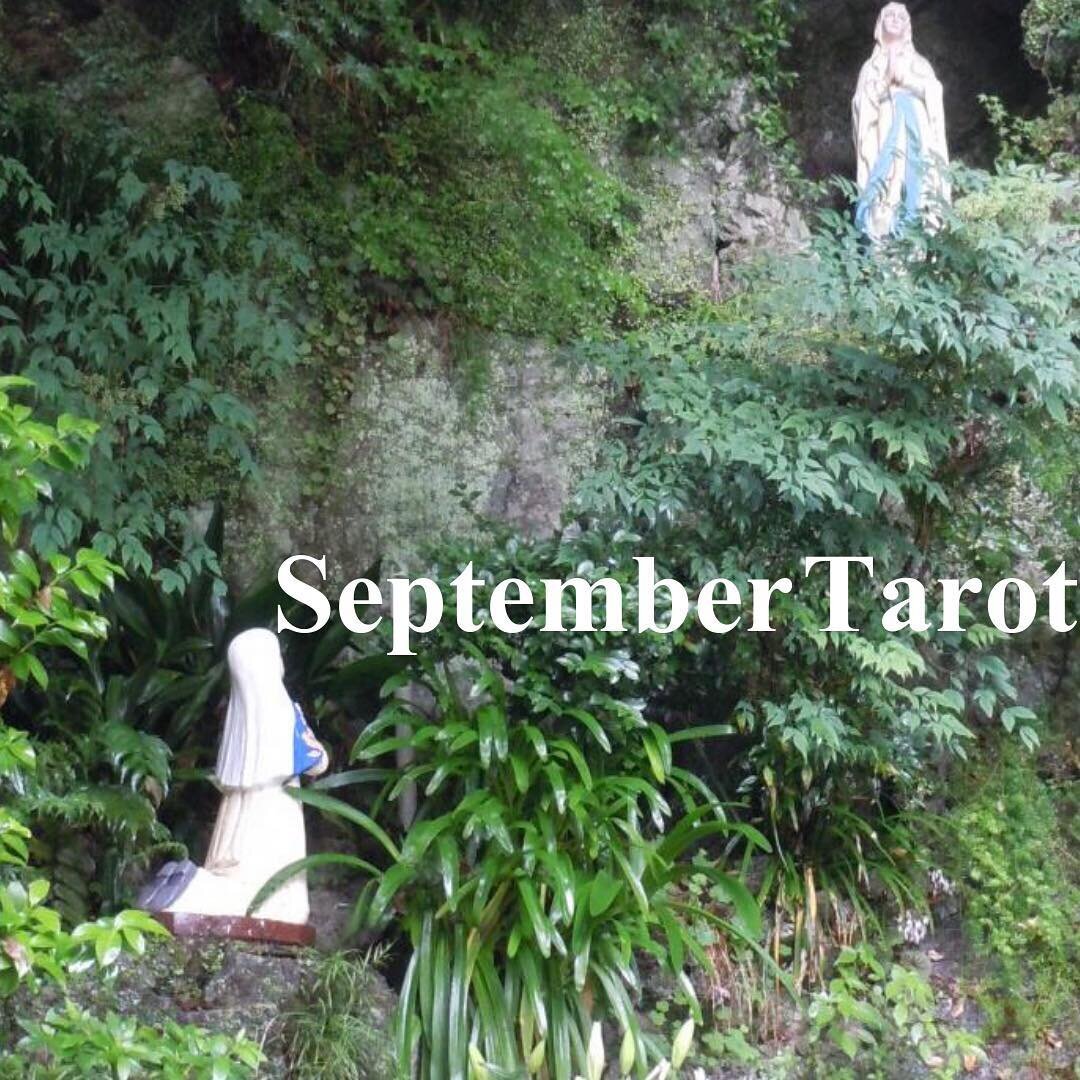 It&rsquo;s here! Only 23 days late... needless to say we&rsquo;ve both been busy this month, tarot kind of got away from us... but we&rsquo;re sending you all much love and hopes that September has been treating you right.. link in bio, let us know i