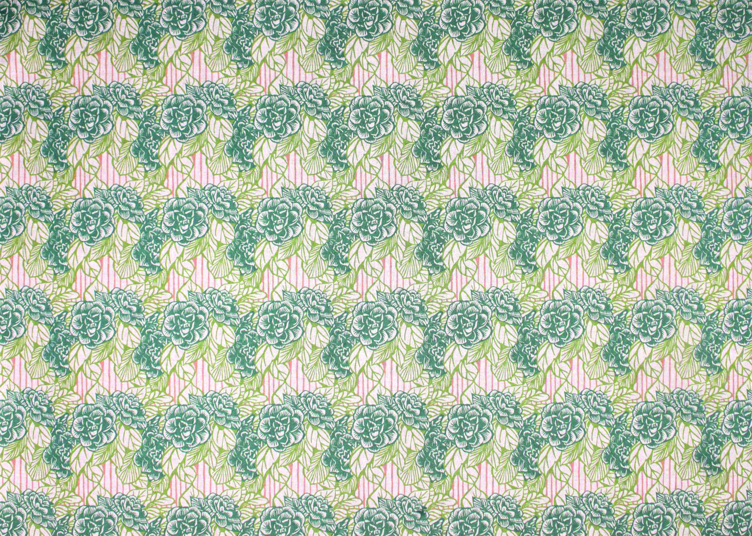 Camellia Trellis Green in full